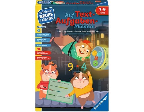 Auf Textaufgaben Mission DE