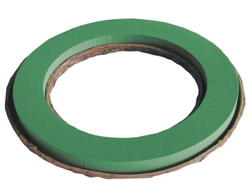 Optiflor Steckschaumring/-kranz Ringo Leit 40cm Durchmesser, für Nassblumen
