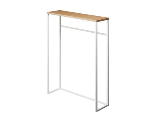 Yamazaki Konsolentisch TOWER weiss 60x18.5x80.5 cm, Holz/Metall