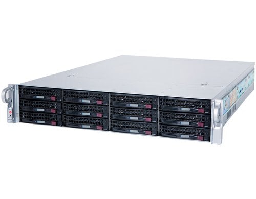 Hanwha Storage 2U-12BAY-SERVER-80TB-RAW 2U, 12 Bay Hot-swap, 80TB, R5