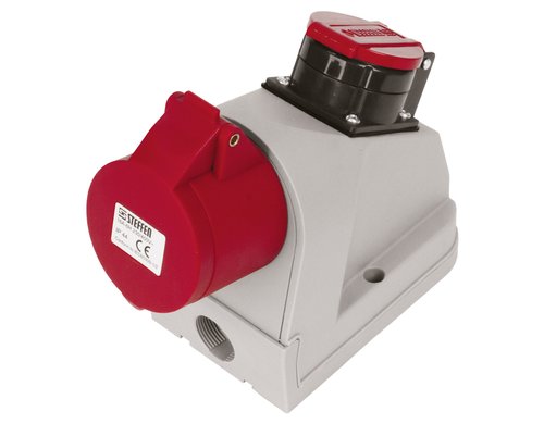 Steffen Kombi-Wandsteckdose CEE16/5 T25 IP55