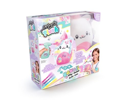 Airbrush Plush Kawaii Kitty