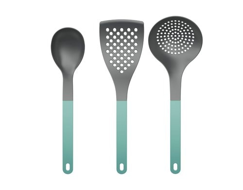 Rosti Küchenhelfer-Set Optima, 3er Set Nordic green, Nylon