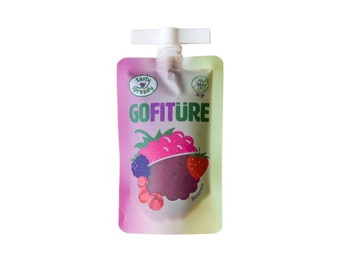 GOFITÜRE Beeren 120 Gramm 50% weniger Zucker als Konfitüre