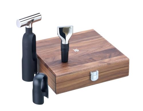 WMF Sommelier Set 3tlg. 3-teilig, Holzbox: Walnussholz FSC