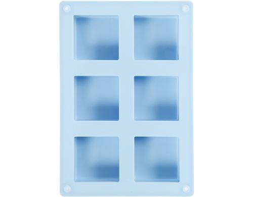 Creativ Company Giessform Silikon quadratisch, Lochgrösse: 5 x 5 x 2.5 cm