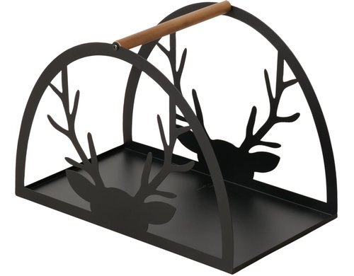 Boltze Kaminholzhalter Vilbert Metall, 55x32x38cm (LxBxH)