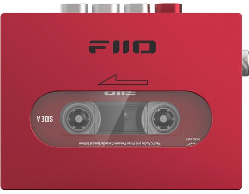 FiiO CP13 Kassettenspieler Rot/Silber, Akku