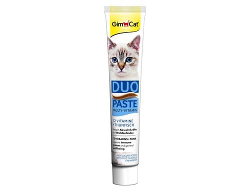 GimCat 12 Multi-Vitamin Duo-Paste 50g Thunfisch + 12 Vitamine