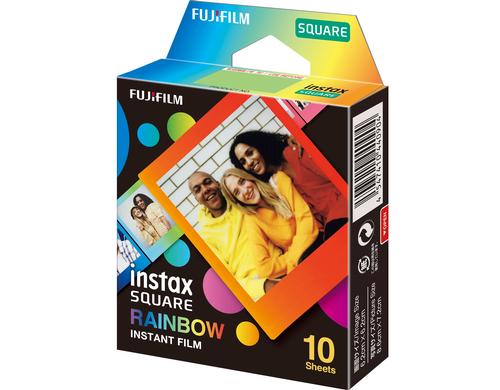 Fujifilm Instax Square 10 Blatt Rainbow zu Instax Square