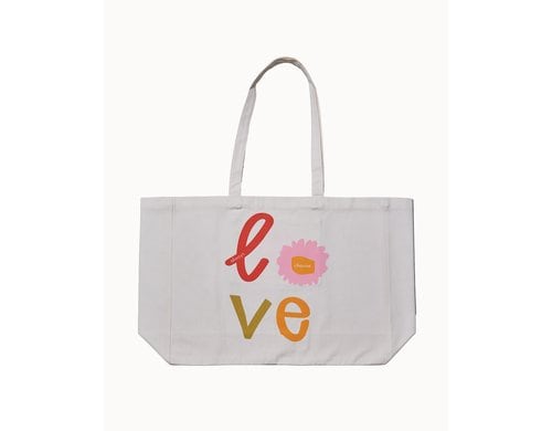 ChicMic Organic Tasche-Always Choos Love 100% Organic Cotton,48x38x14cm,Innentasche