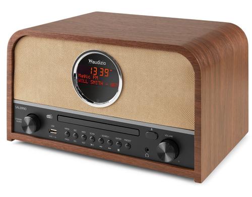 Audizio Salerno Retro DAB+ Radio, CD-Player, BT, USB