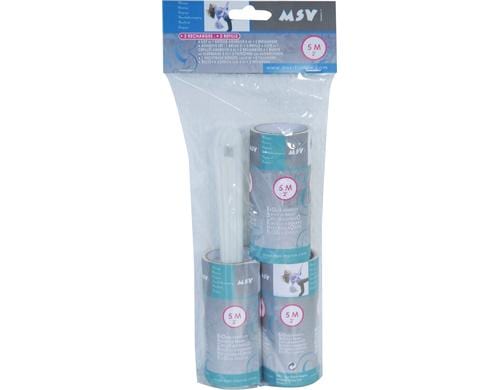 MSV Kleiderrolle inkl. 2 Ersatzrollen inkl. zwei Ersatzrollen