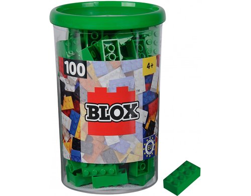 BLOX 100 grüne 8er Steine in Dose