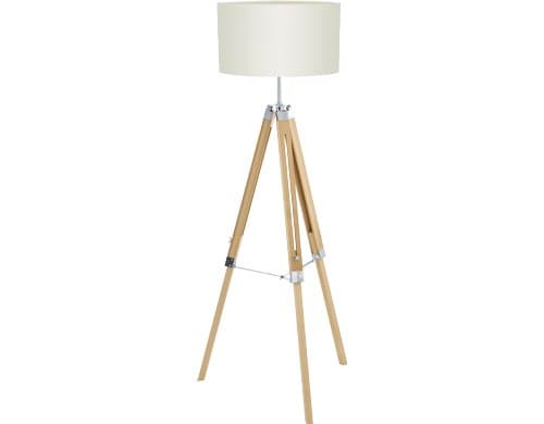 EGLO Stehleuchte LANTADA natur exkl. E27 1x60W