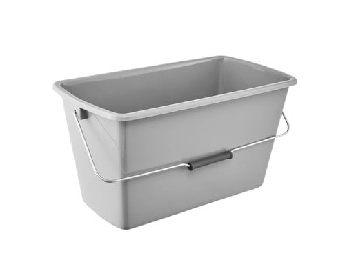 keeeper Putzeimer eckig 13 l nordic grey, bent