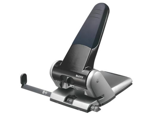 Leitz extrastarker Registraturlocher Stanzvermögen ca. 6,5 mm (65 Blatt),schwarz