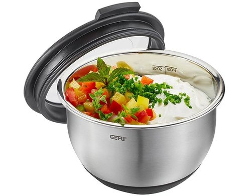 GEFU Frischhalteschüssel MUOVO Durchmesser 12 cm