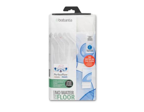 Brabantia Bügelbrett-Überzug Perfect Flow für Bügelfläche 124x45cm