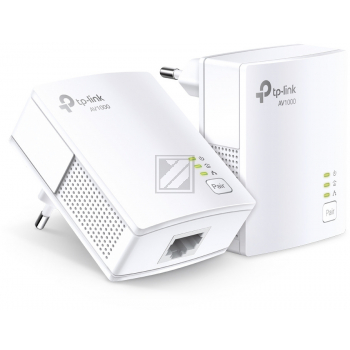 TP-Link TL-PA7017KIT: Powerline Starterkit Bis 1000Mbps, 2er Pack, QoS