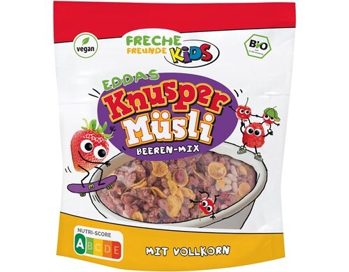 Freche Freunde Eddas Knusper Müsli Beeren Mix / 280g