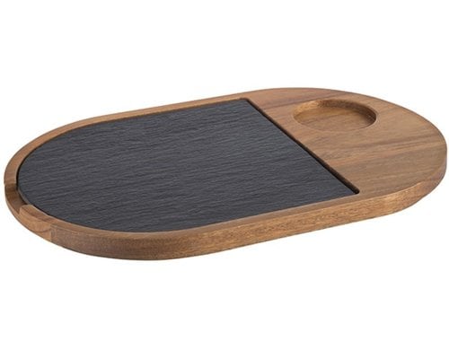 APS Servierplatte Fusiona 28 x 17,5 cm, H: 2 cm