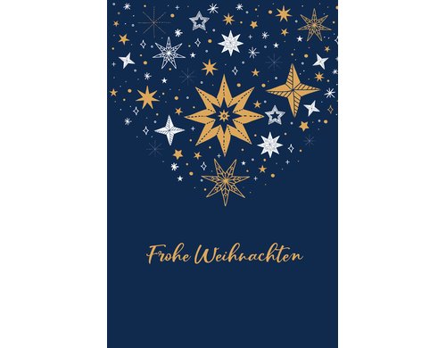 ABC Weihnachtskarten-Set Format A6, 105 x 148 mm, 6 Stück