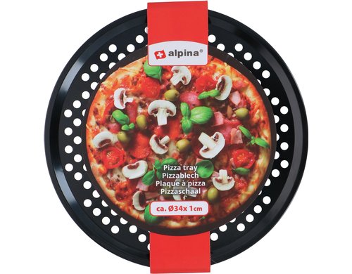 Alpina Pizzablech Ø 34cm 34 cm Durchmesser, CB SL