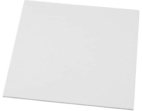Creativ Company Leinwandplatte 20 x 20 cm, 280 g, weiss