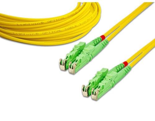 Lightwin LWL Duplex Patchkabel, Singlemode 9/125µm, E2000/APC-E2000/APC, OS2, 10m