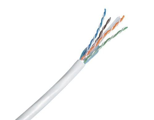 R+M Installationskabel U/UTP Cat 6 LSZH Mantel 305M weiss
