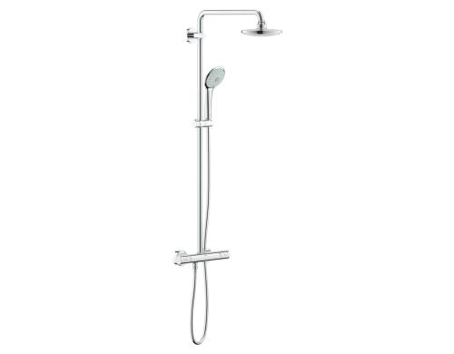 GROHE Euphoria System 180 Duschsystem mit Thermostatbatterie für Wandmontage