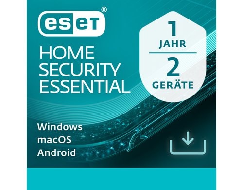 ESET HOME Security Essential Voll, 1yr, 2us, ML