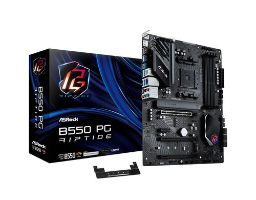 ASRock B550 PG RIPTIDE, ATX, AM4 AMD B550, AM4, 4x DDR4, PCIe 4.0