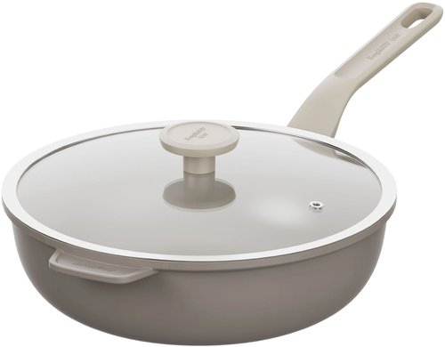 BergHOFF Bratpfanne Leo Dune Alu 28cm 28cm, 4.4L mit Deckel beschichtet