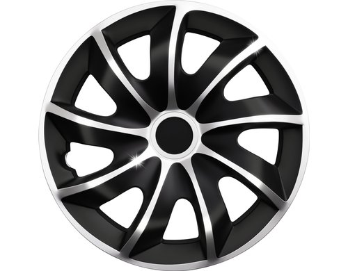 Werkthor Radkappen 16 Zoll 4er Set 4er Set in Silber/Schwarz 16''