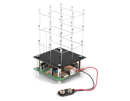 Whadda 3D LED CUBE 3 x 3 x 3