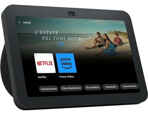Amazon Echo Show 8 3.Gen, Anthrazit Smart Speaker mit 8 Display