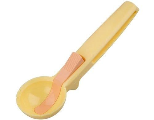 Fackelmann Eisportionierer Business ABS, Lift-up Funktion, gelb