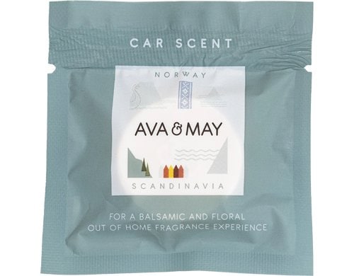 AVA & MAY Autoduft Norwegen parfümiertesPolymer,Moschus,Maiglöck.&Amber