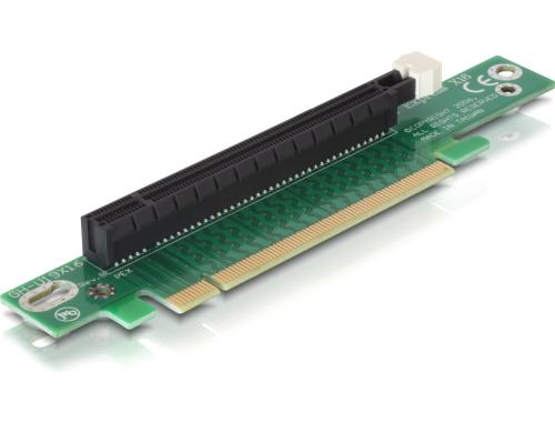 Delock PCI-Express Riserkarte, x16 zu x16 90° nach links gewinkelt