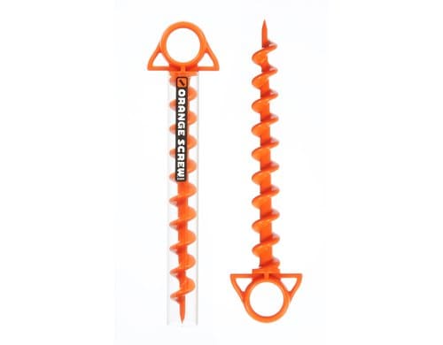 Orange Screw Ultimate Ground Anchor Large 2 Pack