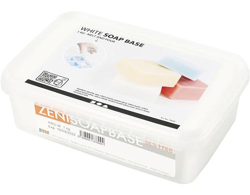 Creativ Company Glycerinseife weiss sulfatfrei, 1 kg