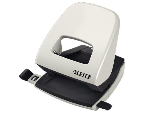 Leitz Locher Nexxt Metall, 30 Blatt (80 g/m² Papier), Grau