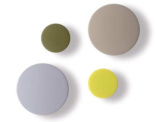 REMEMBER Wandhaken 4er Set Tulip Kunstharz