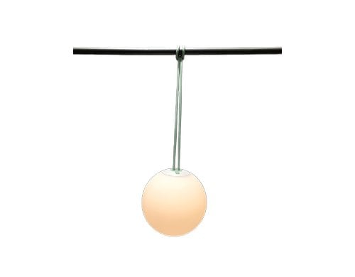 Dameco LED Kugel-Pendelleuchte USB-C inkl. LED 80lm 3000K, grün, IP54