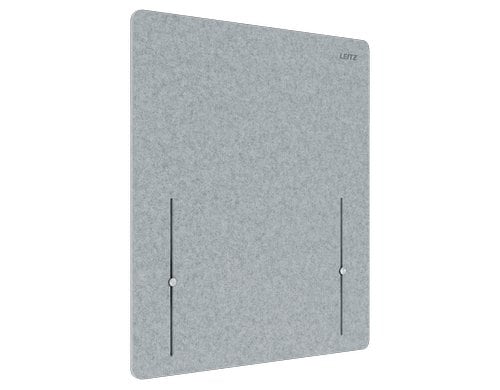 Leitz Ergo höhenverstellbare Tischtrennwand 60x70m, grau