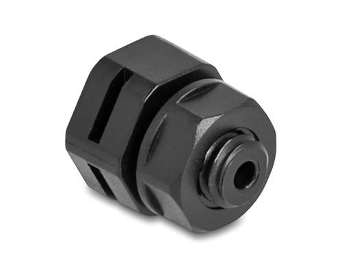 Delock Druckausgleichselement M6, schwarz, 2 Stück