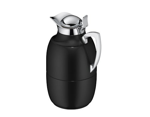 Alfi Thermoskanne Juwel 1 Liter, Jet black polished