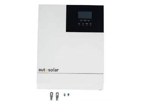 Autosolar Hybrid-Wechselrichter 24/3000 mt 60A MPPT, reiner Sinus